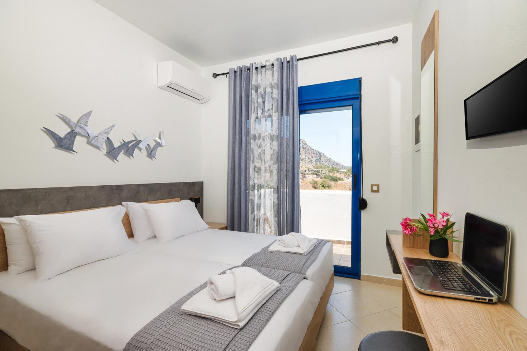 Villa Mariani II - In Lothiarika, Newly Renovated June 2024, Private Pool, Lindos 10 Min, Beach 120M Lardos Bagian luar foto