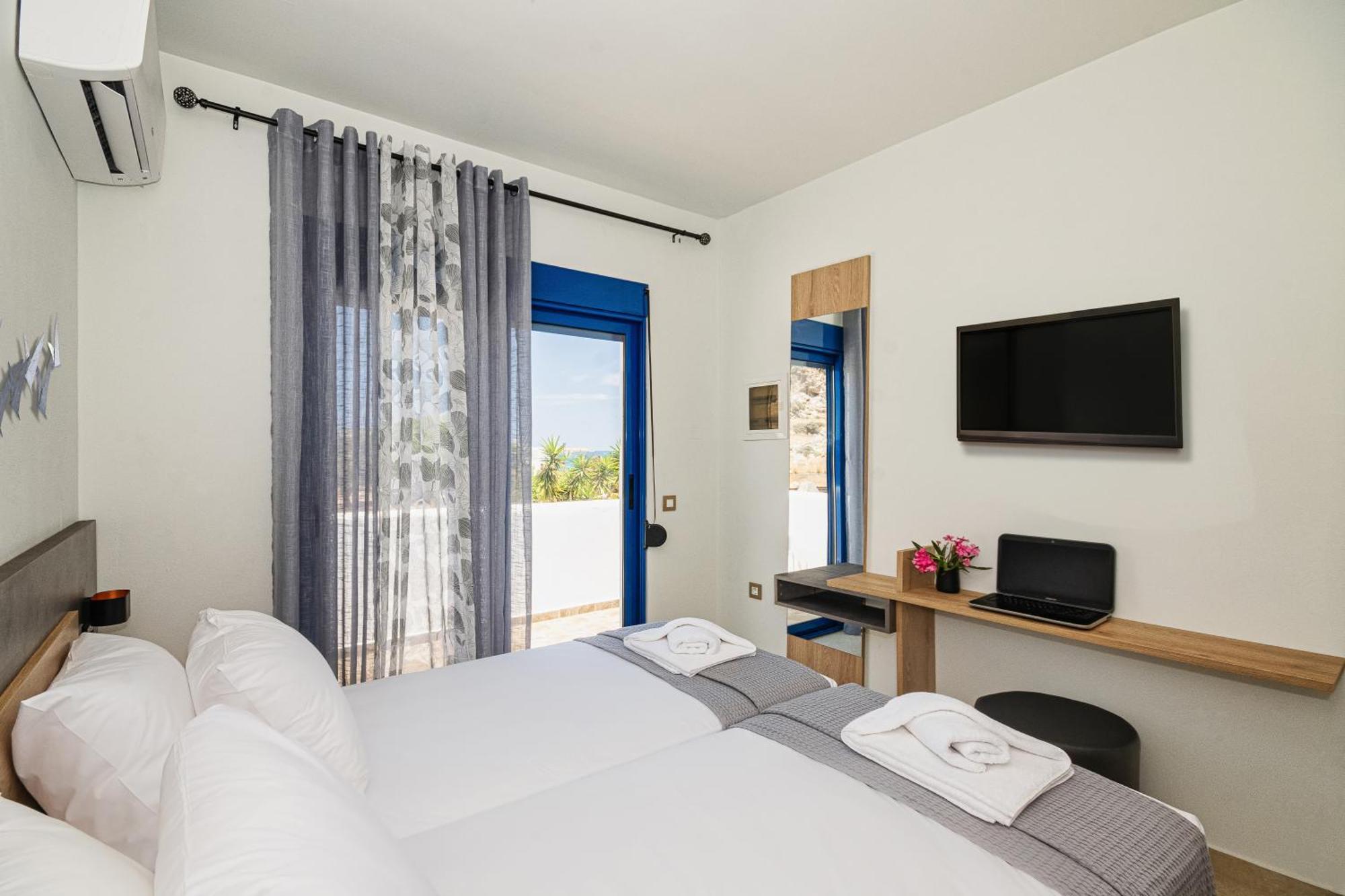 Villa Mariani II - In Lothiarika, Newly Renovated June 2024, Private Pool, Lindos 10 Min, Beach 120M Lardos Bagian luar foto