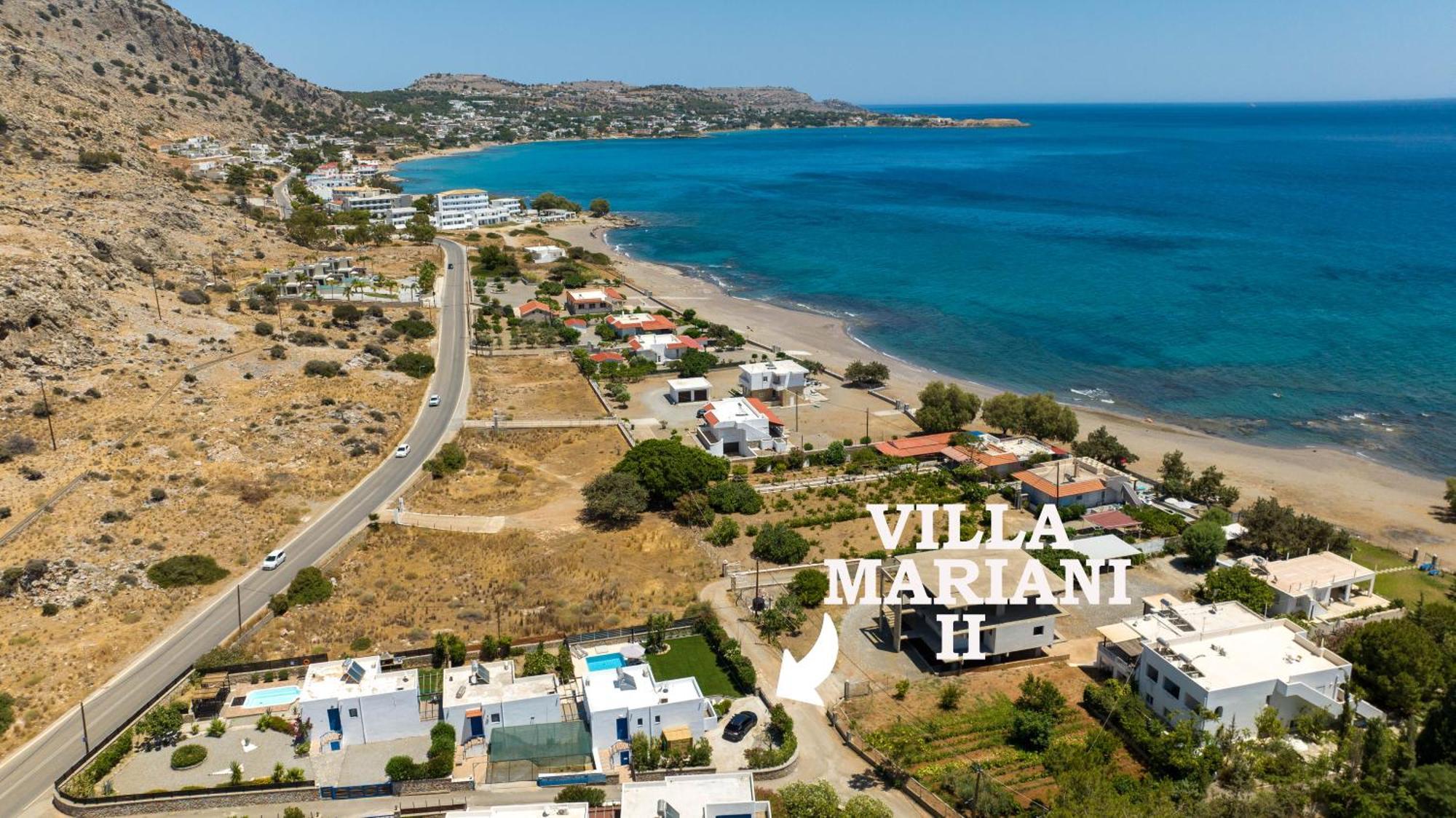 Villa Mariani II - In Lothiarika, Newly Renovated June 2024, Private Pool, Lindos 10 Min, Beach 120M Lardos Bagian luar foto